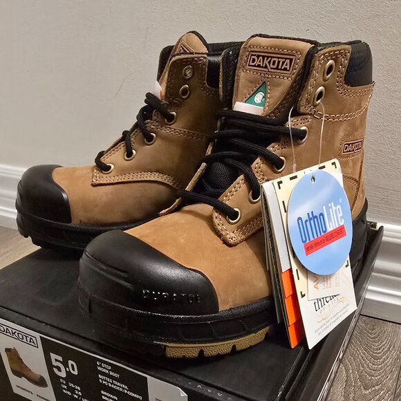 DAKOTA - Women's Steel Toe Boots - Picture 1 of 5